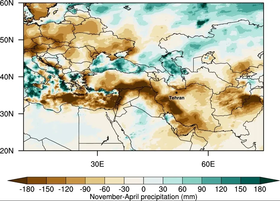تهران در آستانه فاجعه آبی؛ چگونه تابستان داغ و ضعف در زیرساختهای حیاتی شهر، بحران آب را تشدید کردهاند؟ نمودار 2