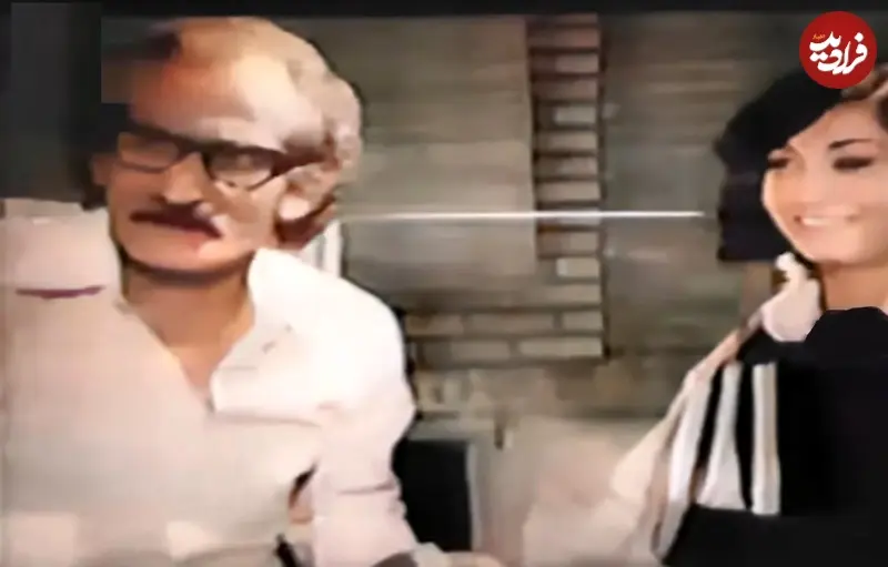 کیومرث ملکمطیعی در کنار شهره صولتی؛ سال ۵۶ کیومرث ملکمطیعی