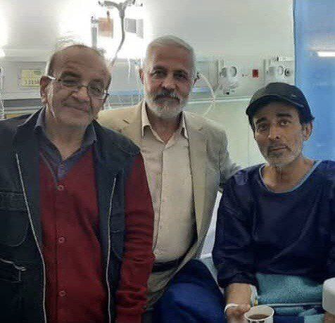 بستری شدن حمید طالقانی در بیمارستان