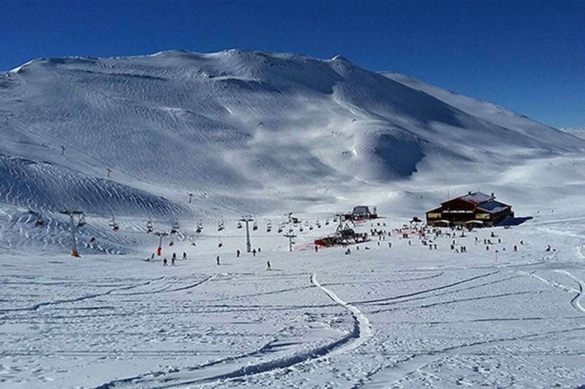 ببینید| بارش ۱۰ سانتی‌متر برف در ایستگاه هفتم توچال