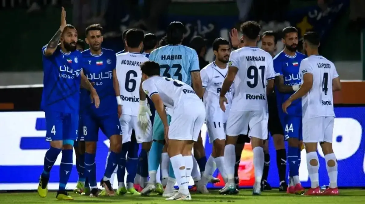 خلاصه بازی استقلال- ملوان / حواشی و گل ها