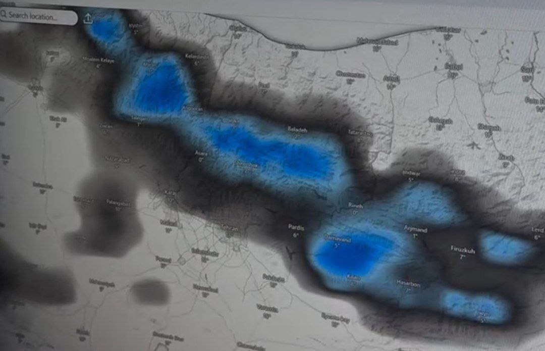 بارشهای سنگین برف و باران در راه اراک و تهران بارشهای سنگین برف و باران در راه اراک و تهران