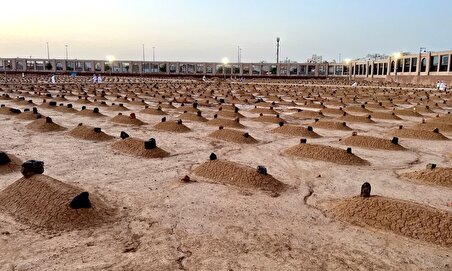 ببینید| کشتی‌گیران ملی‌پوش از قبرستان بقیع دیدن کردند