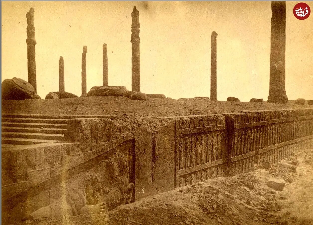 تخت‌جمشید در دوران قاجار