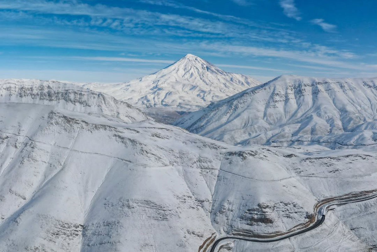 عکس‌های زیبا از دماوند سفید پوش