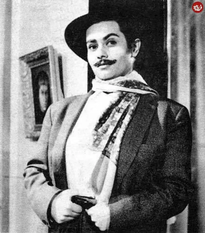 عکسی جالب «آذر شیوا» با سبیل در ۲۵ سالگی؛ سال ۱۳۴۴ عکسی جالب «آذر شیوا» با سبیل در ۲۵ سالگی؛ سال ۱۳۴۴