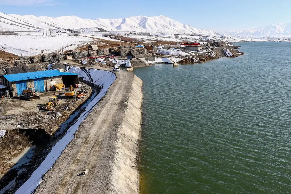 ببینید| وضعیت دریاچه ارومیه پس از باران‌های اخیر