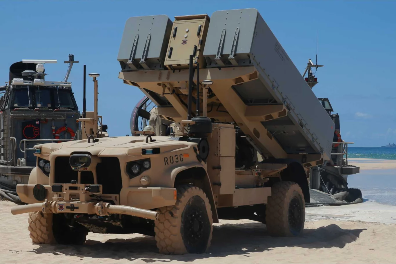 موشک انداز ضد کشتی سیار ROGUE-Fires موشک انداز ضد کشتی سیار ROGUE-Fires