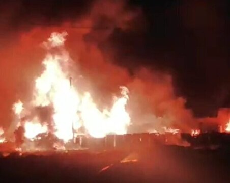 ببینید| انفجار در یکی از پالایشگاه‌های اربیل