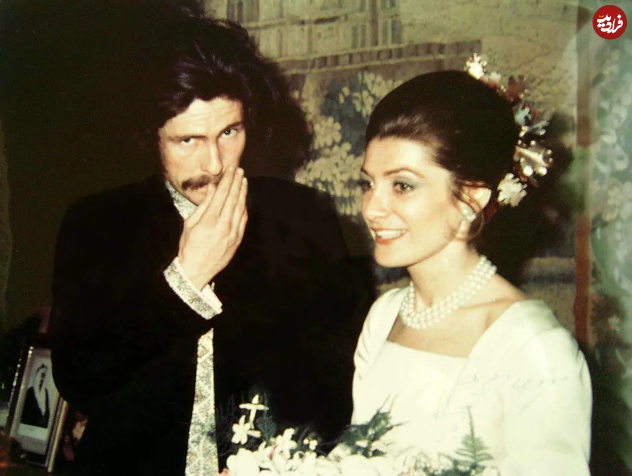 تصویر کمتر دیدهشده از مراسم عروسی شهناز پهلوی و خسرو جهانبانی شهناز پهلوی