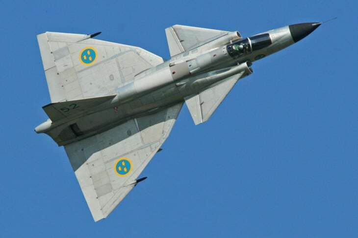 Saab AJS-37 Viggen -Swedish Air Force.