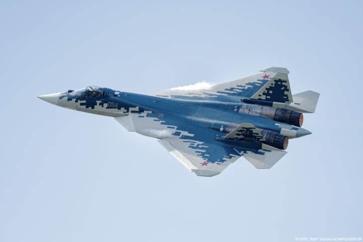 Sukhoi Su-57 (T-50-4) multirole fighter