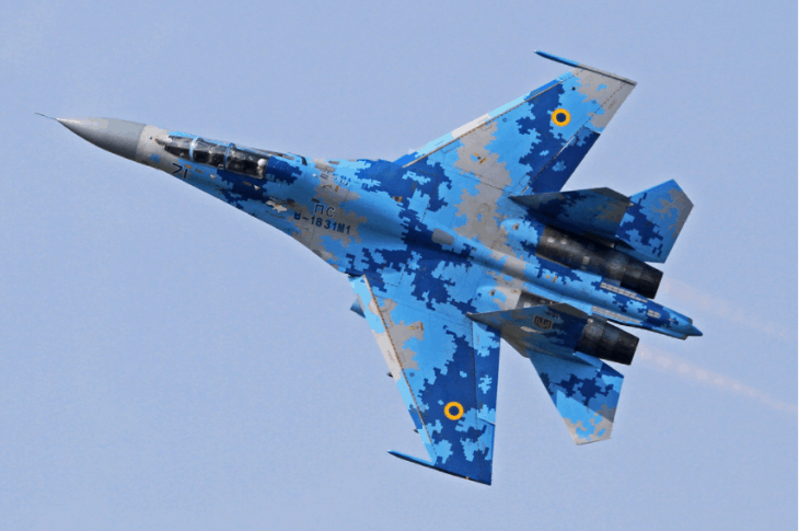 Ukraine Air Force Sukhoi Su-27UB ‘Flanker’