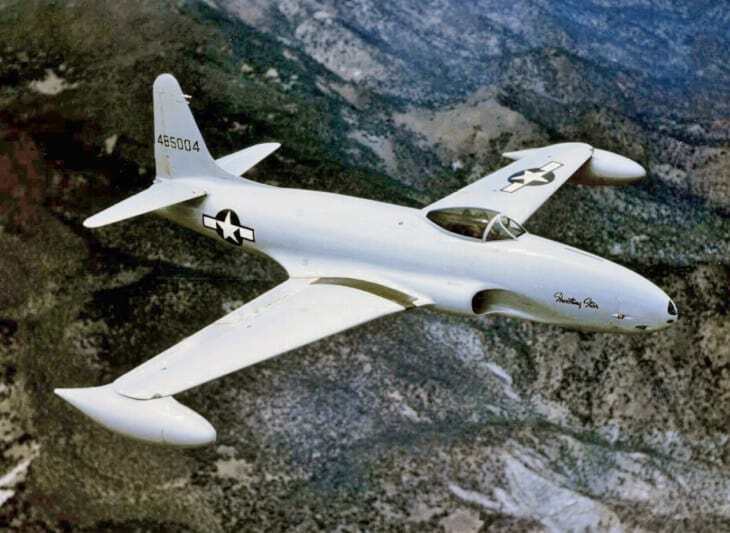 US Air Force Lockheed P 80 Shooting Star