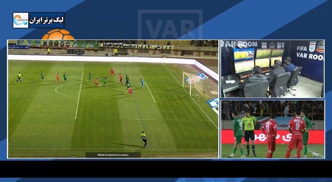 ببینید| معمای مردود شدن گل تماشایی احمدزاده! ببینید| معمای مردود شدن گل تماشایی احمدزاده!