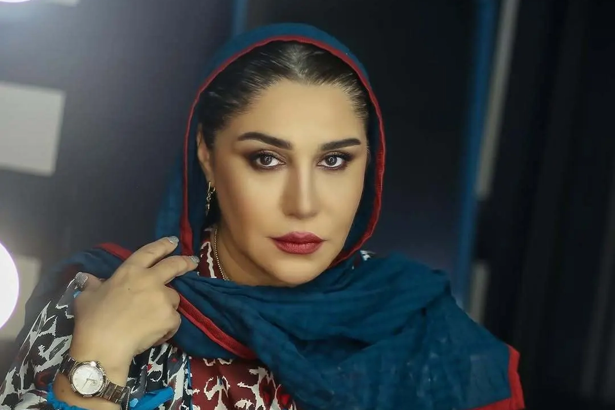 عکس| استایل پُر نقش و نگار نسیم ادبی