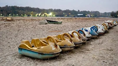 جایی که آب می‌دوید، حالا غبار می‌نشیند؛ گزارش تصویری دردناک از خشکی زاینده‌رود +تصاویر