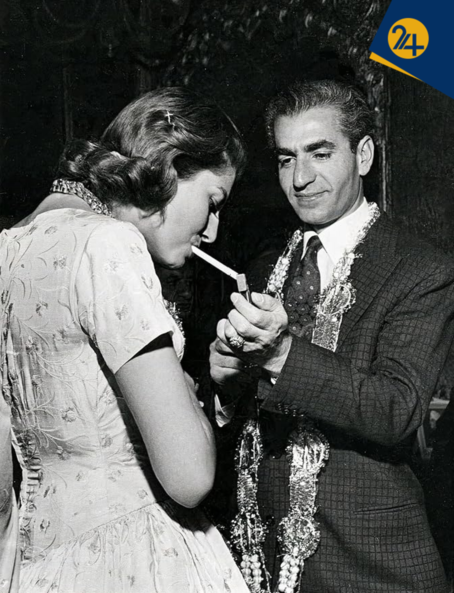 ثریا اسفندیاری و محمدرضا پهلوی ثریا اسفندیاری و محمدرضا پهلوی