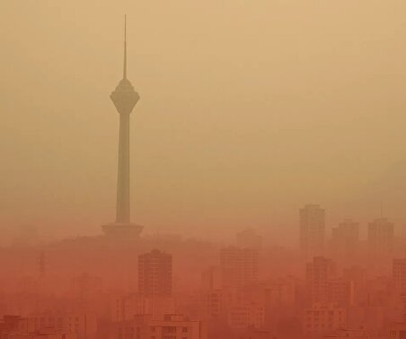 ببینید| نمایی هولناک از آلودگی شدید هوای تهران