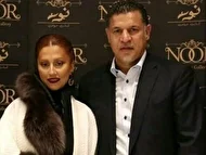 ببینید| شوخی جالب علی دایی با همسرش در پشت صحنه نمایش موزیکال رابین هود