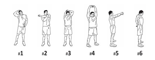 حرکات کششی برای گرم کردن