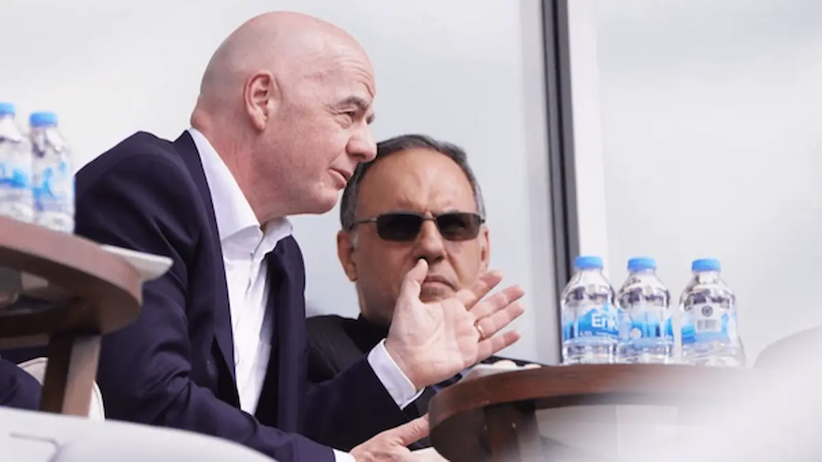 رئیس فیفا در اردوی تیم ملی چه گفت؟