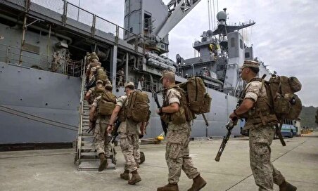 ببینید| ورود نیروهای تفنگداران دریایی آمریکا به امارات