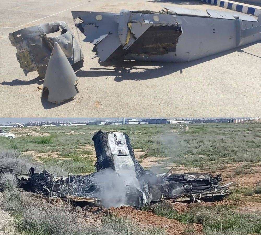 انهدام دو فروند پهپاد