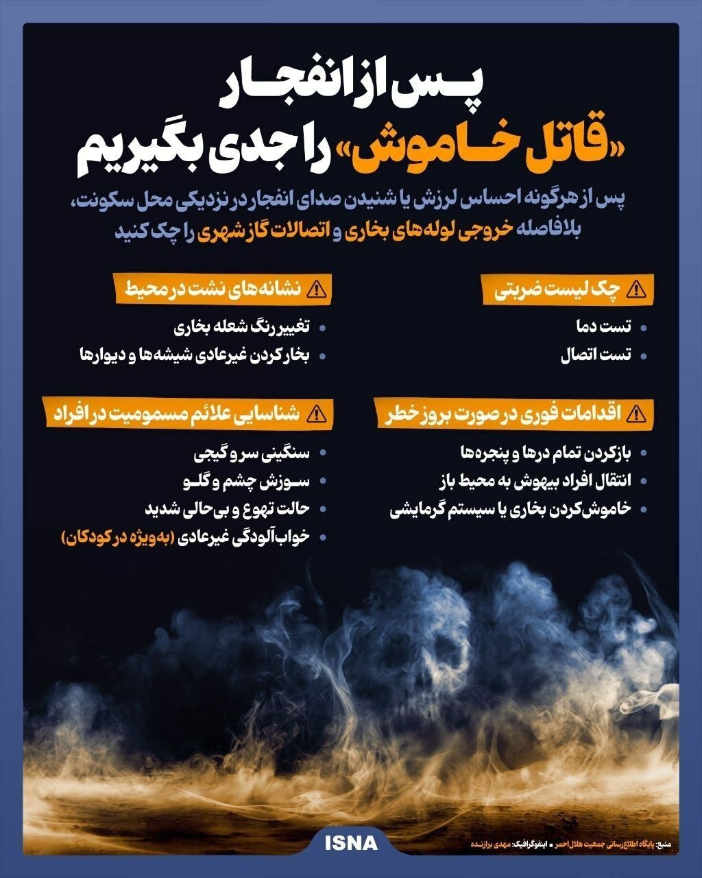 پس از انفجار «قاتل خاموش» را جدی بگیرید