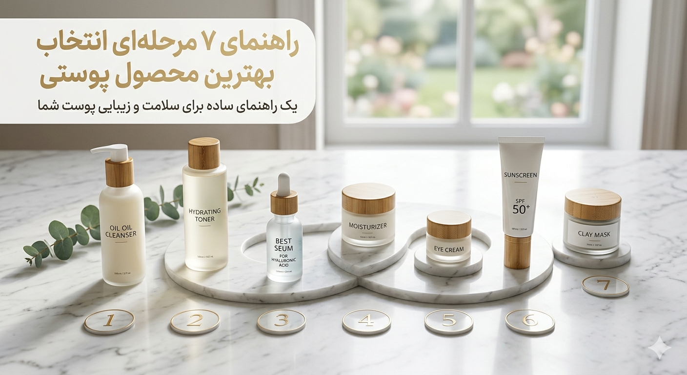 راهنمای انتخاب بهترین محصول پوستی