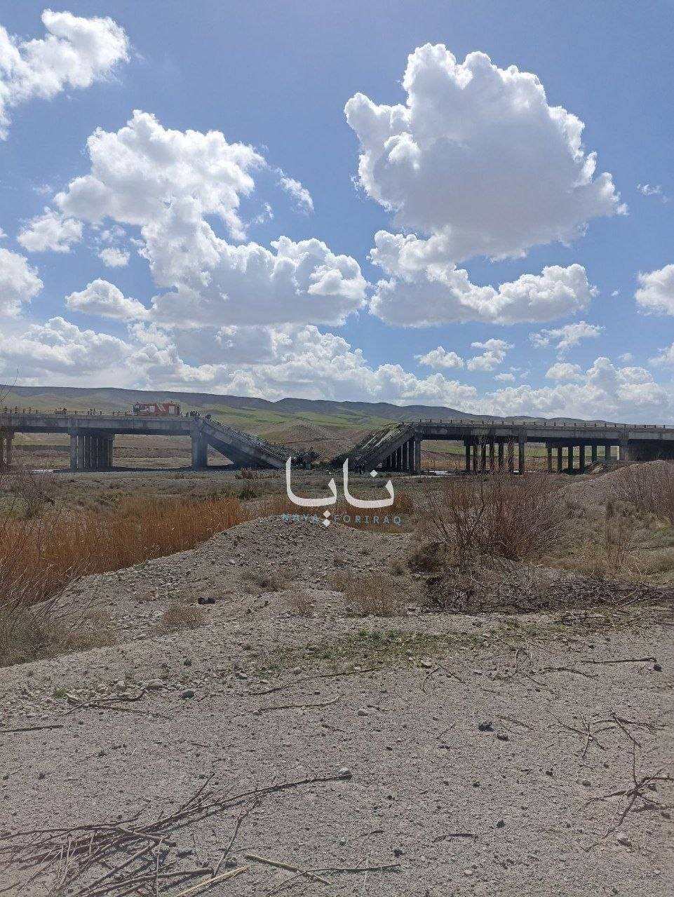 تصویری از حمله به پل هشترود-تبریز