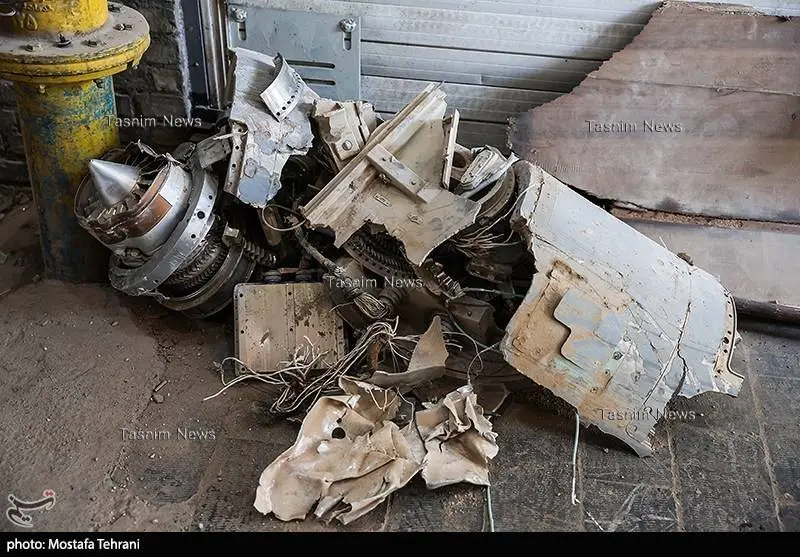 تصاویری از اصابت موشک تاماهاوکی که به بازار مولوی تهران