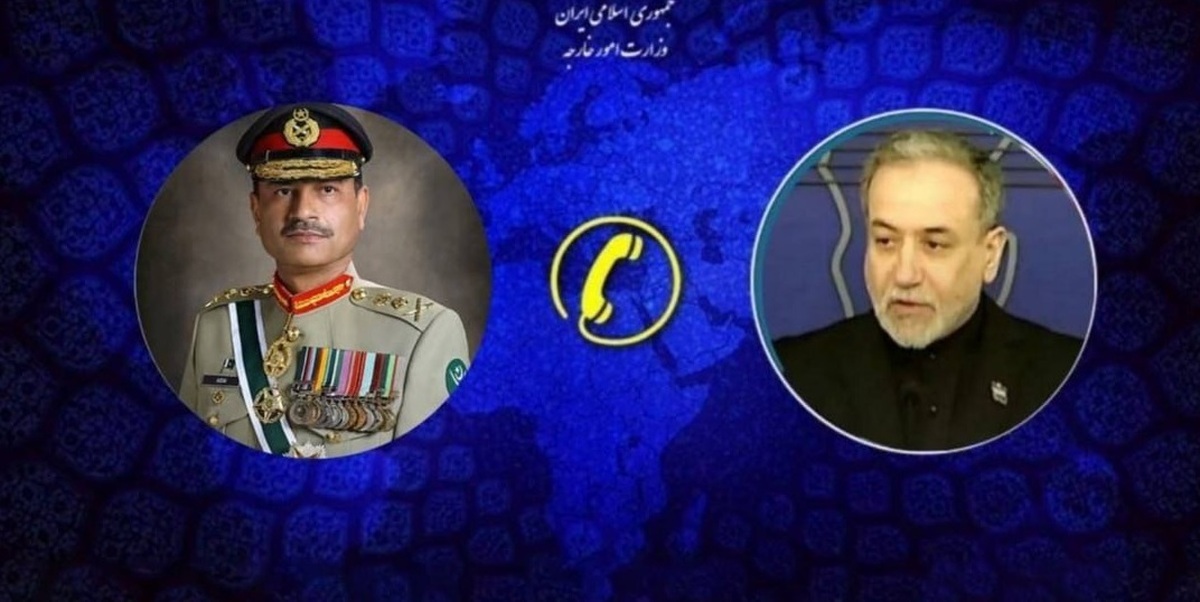 گفت و گوی عراقچی با فرمانده ارتش پاکستان با محوریت بررسی نقض آتش‌بس