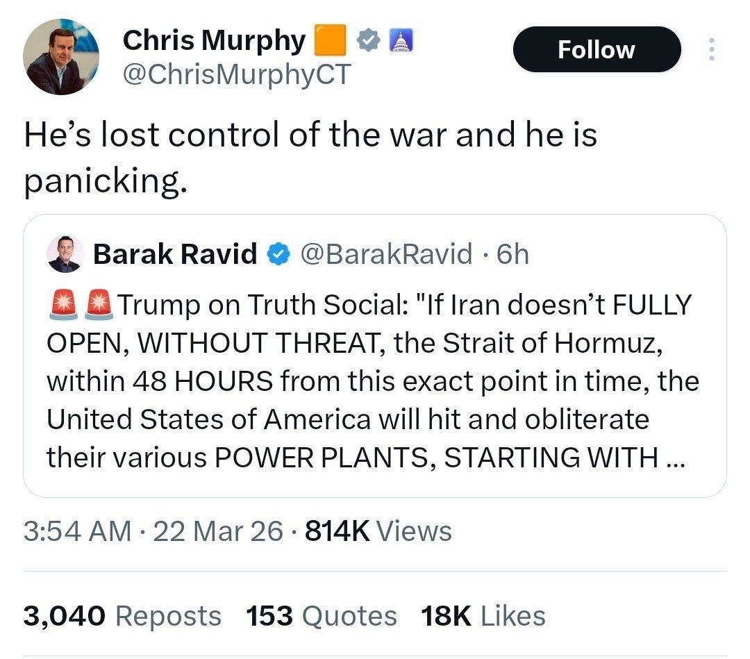 زنده از روز بیست‌وسوم جنگ | هشدار قالیباف به حامیان مالی آمریکا: ما پرتفوی‌های شما را زیر نظر داریم