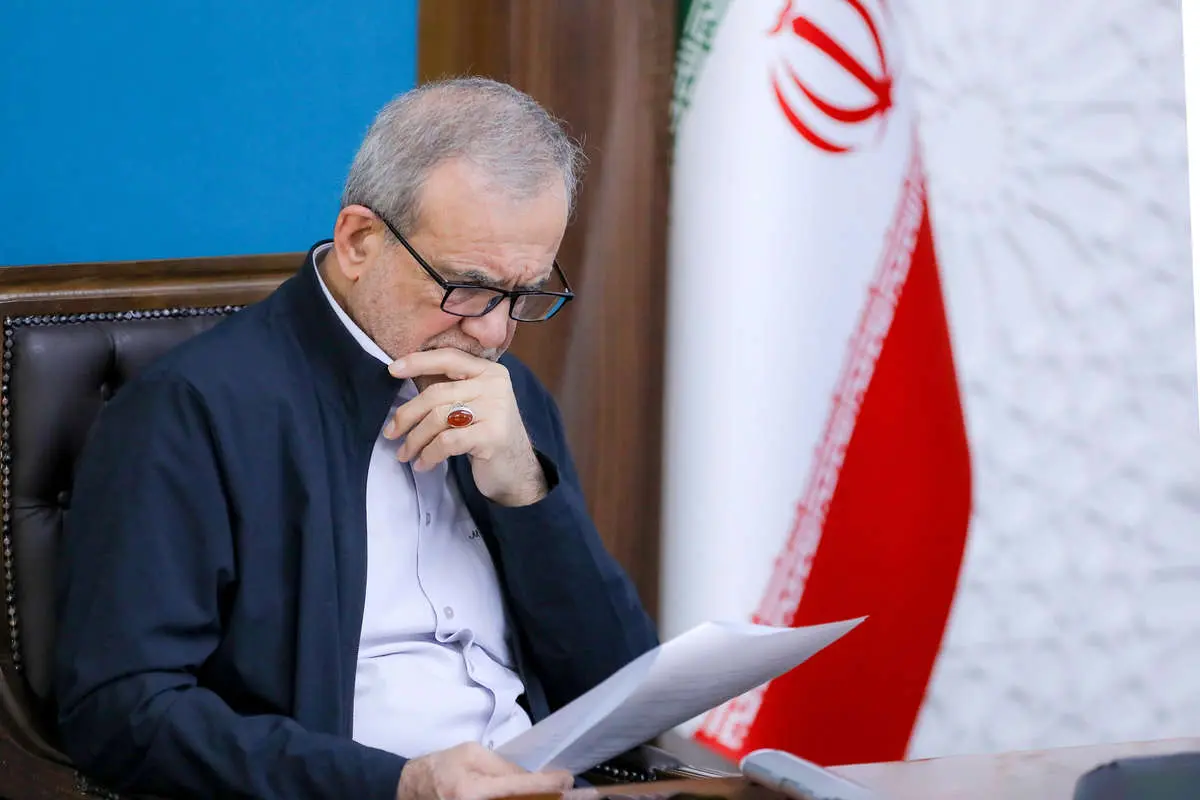 پزشکیان: تصمیم توافق آتش‌‌بس با اتفاق‌نظر ارکان نظام و تحت تایید رهبری اتخاذ شد