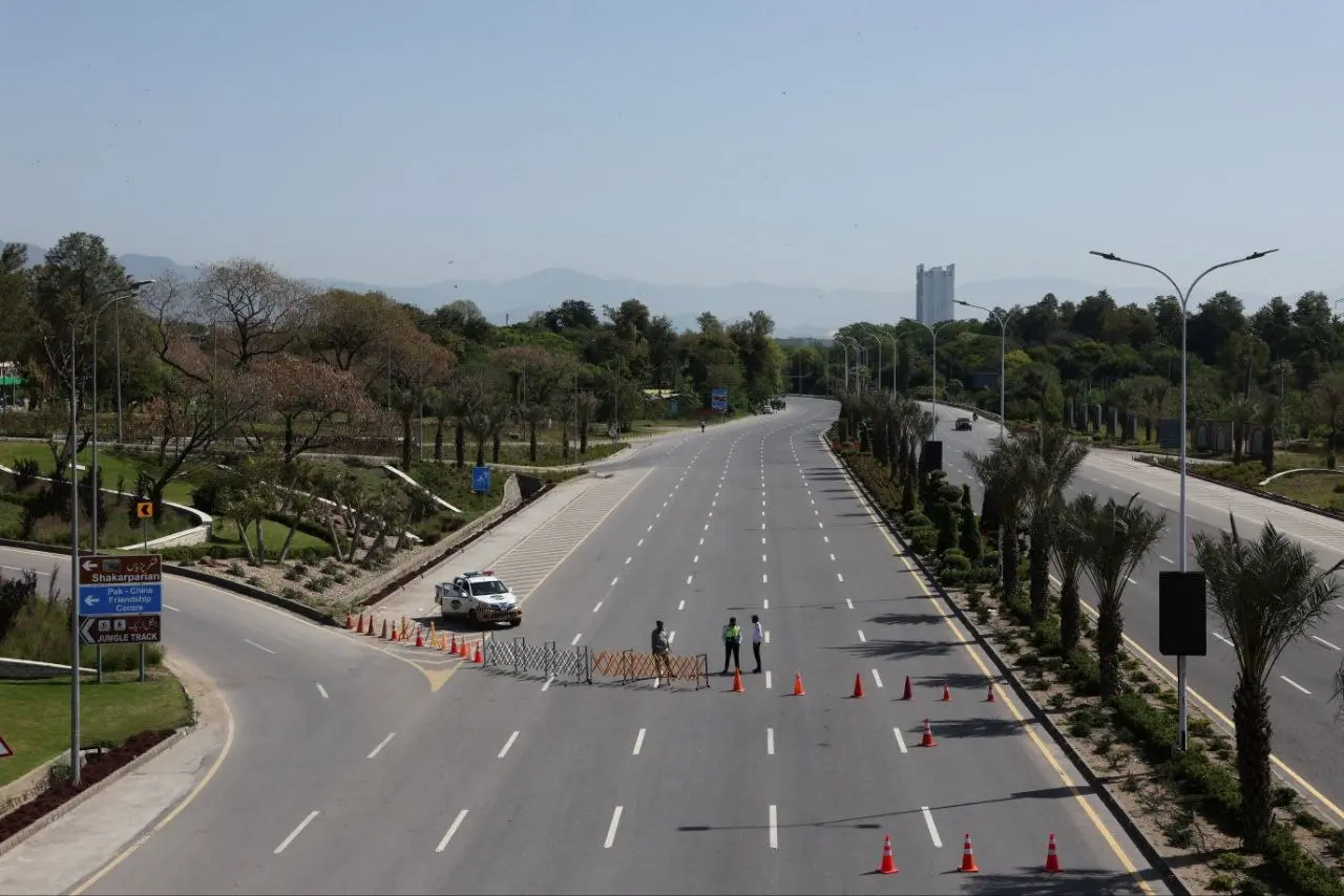 تصاویری از قرنطینه اسلام‌آباد در آستانه مذاکرات