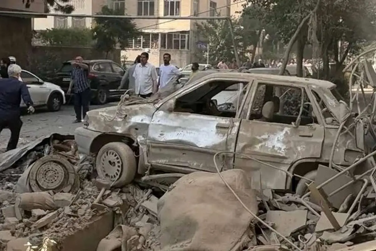 خودرو‌های آسیب‌دیده در جنگ