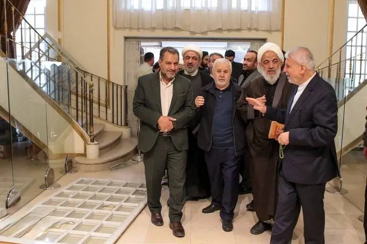 عکس | نمایندگان مجلس به کاخ سعدآباد رفتند