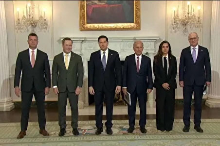 ببینید| آغاز مذاکرات صلح اسرائیل و لبنان