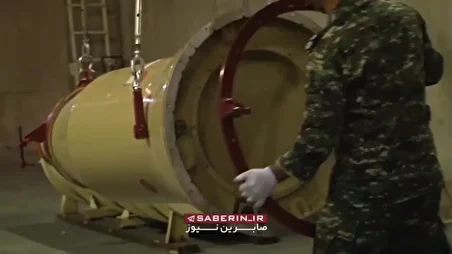 تصاویری از یکی از پایگاه های زیرزمینی موشکی سپاه پاسداران