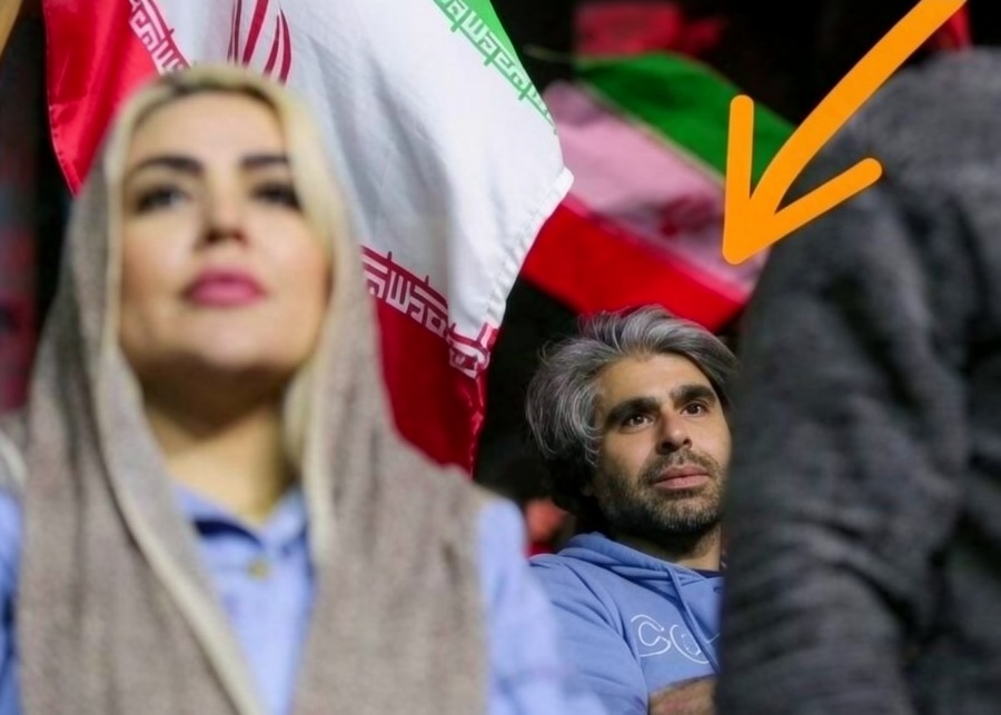 امیر نوری، بازیگر در تجمع شبانه در میدان تجریش