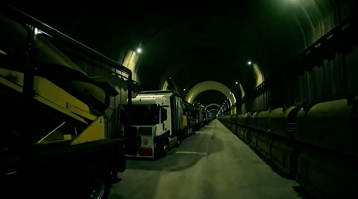 ببینید| ویدئویی که سپاه منتشر کرد: این زرادخانه قلۀ کوه یخ است