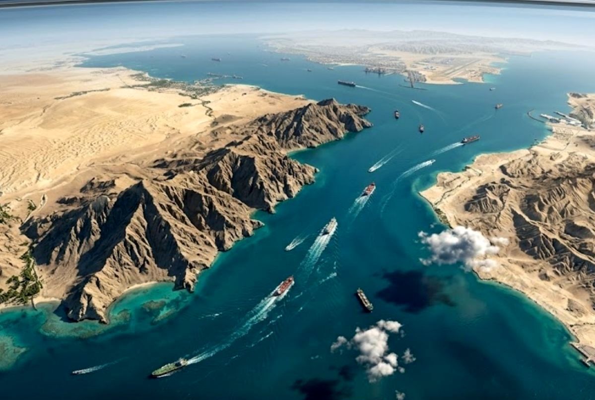 تردد دریایی در تنگه هرمز