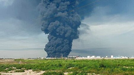 ببینید|  حریق گسترده در کارخانه یونولیت‌سازی گنبدکاووس