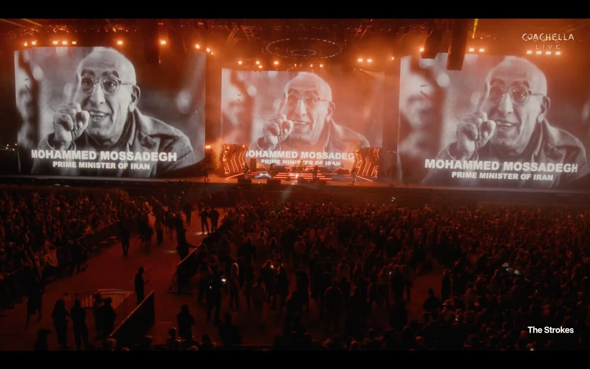 ماجرای نمایش عکس محمد مصدق در فستیوال کوچلا چیست ؟