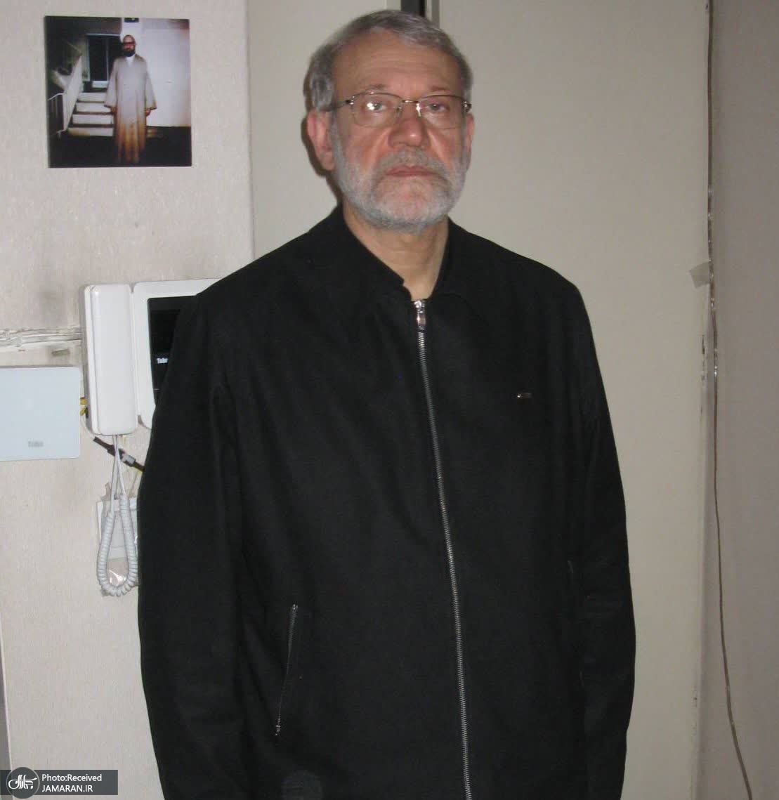عکس های منتشرنشده از شهید لاریجانی قبل از شهادت