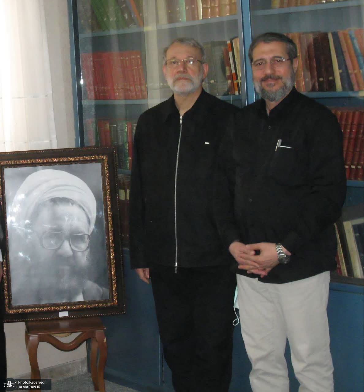 عکس های منتشرنشده از شهید لاریجانی قبل از شهادت