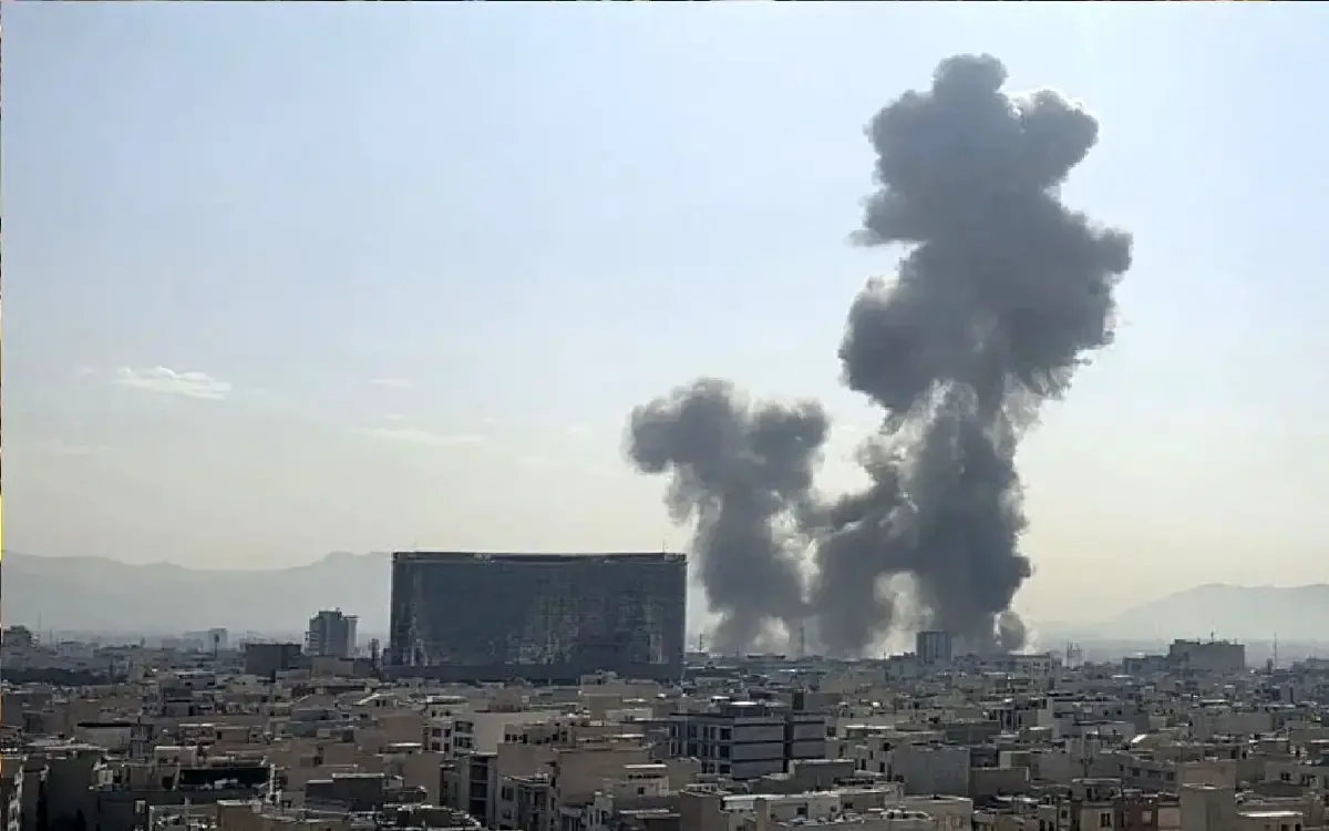 ببینید| تصاویری از حمله به مناطق مسکونی در محله سهروردی تهران