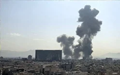 ببینید| تصاویری از حمله به مناطق مسکونی در محله سهروردی تهران