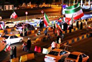 ببینید| بستن نمادین تنگه هرمز در میادین